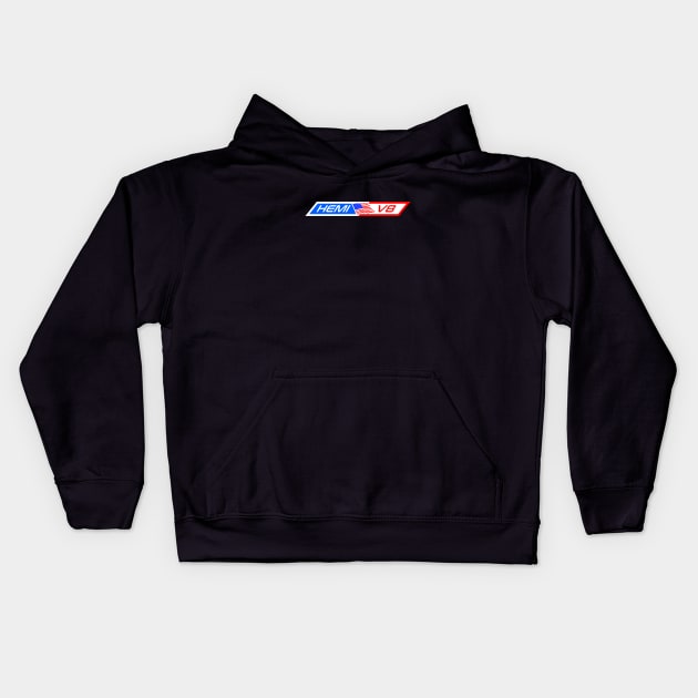 Hemi V8 Kids Hoodie by Widmore